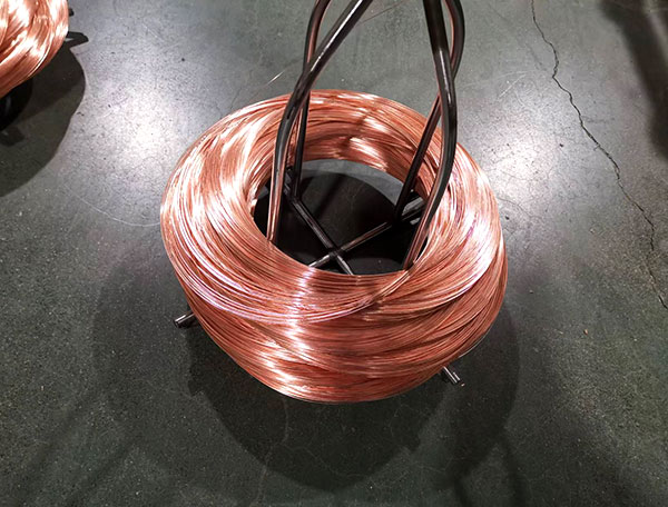 Copper-plated welding wire